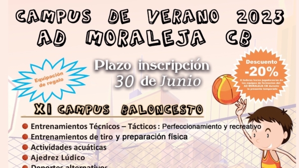 Campus de Verano Baloncesto y Voleibol 2023
