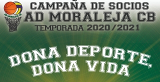 CAMPAÑA DE SOCIOS AD MORALEJA CB- TEMPORADA 2020/2021